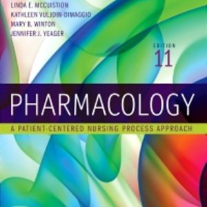 Pharmacology 11th Edition McCuistion - Test Bank