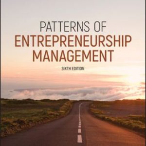 Patterns of Entrepreneurship Management 6th Edition Kaplan - Test Bank