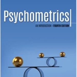 Psychometrics: An Introduction 4th Edition Furr - Test Bank